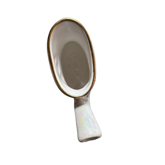 VINTAGE RARE FIND Floral Patterned Karlovy Vary Porcelain Spa Sipping Cup 4.25" - Picture 4 of 6